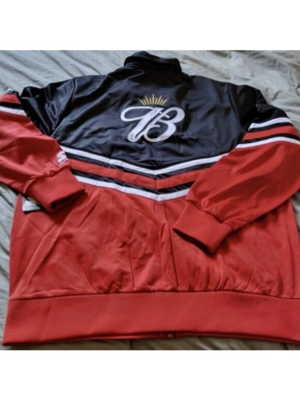 STARTER X Budweiser 50th Anniversary Full Zip Jacket Black Label Red 072026 - Picture 8 of 10